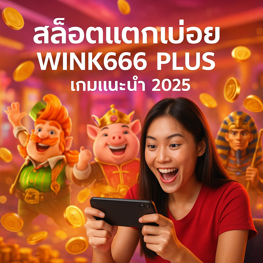 สล็อตแตกบ่อย WINK666 PLUS เกมแนะนำ 2025